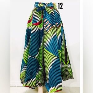 Vibrant Multicolor Women's Skirt